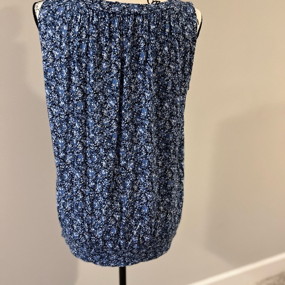 LOFT TOP MULTI BLUES -size M - Picture 5 of 6